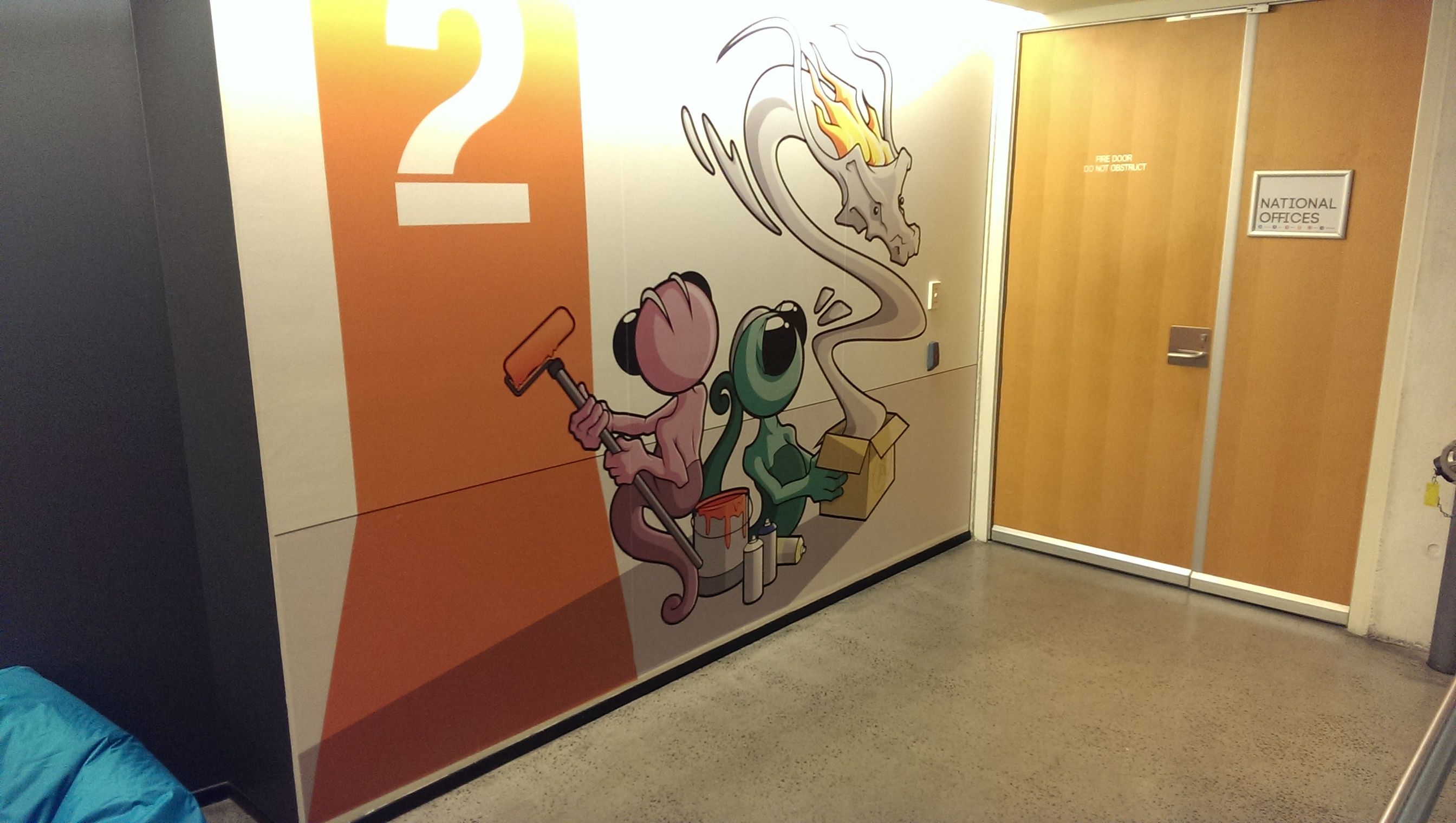 Wayfinding Wall Graphic