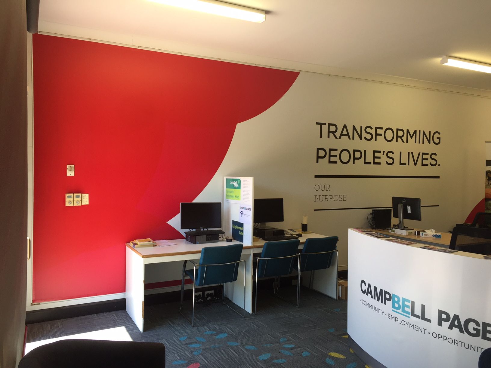 Campbell Page, "Transforming People's Lives"
