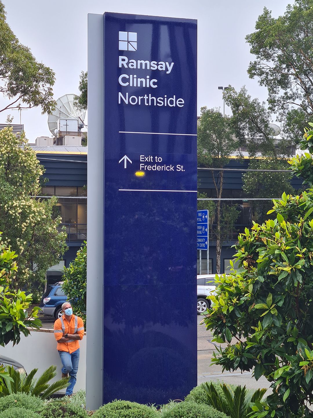 Ramsay Northside Pylon Sign