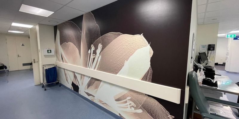 LUMUS Clinic Sustainable Wallpaper Graphics