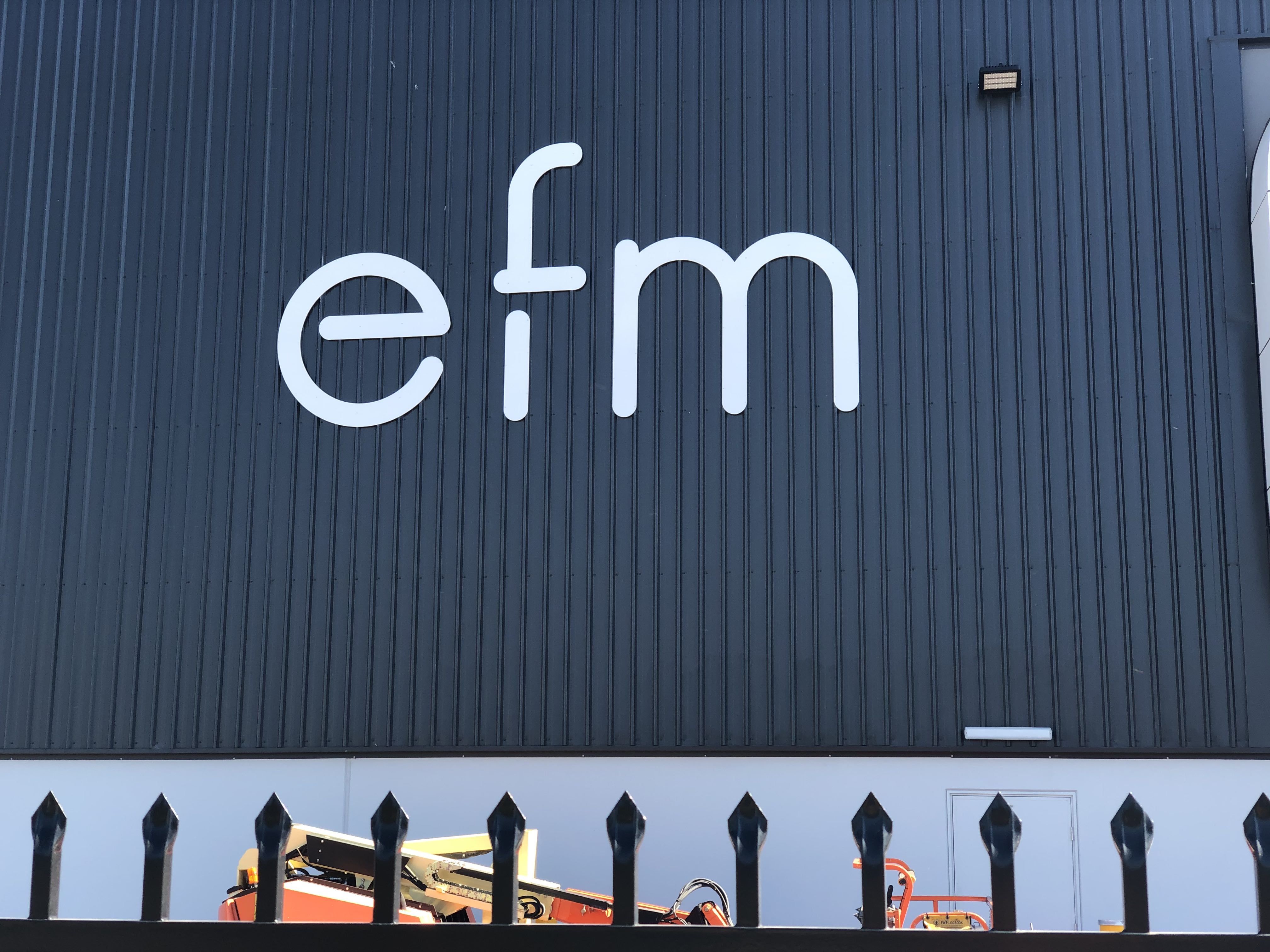 efm building signage