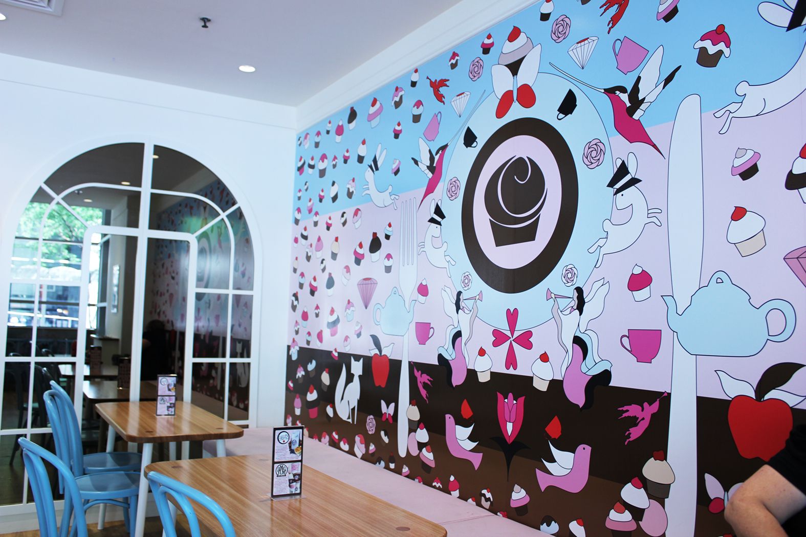 Cupcake Bakery Wall Graphic 1