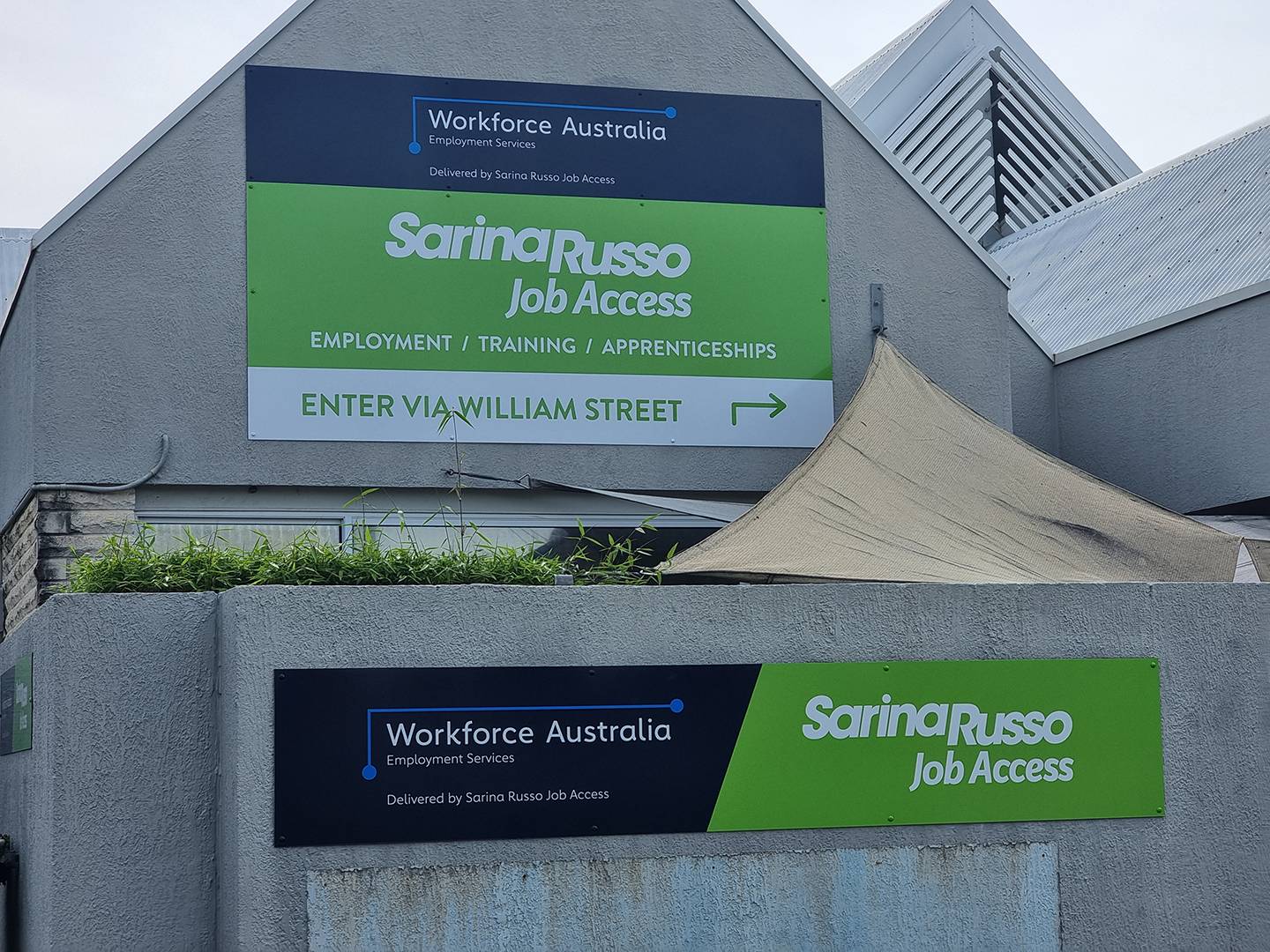 Sarina Russo Building Signage Gatton