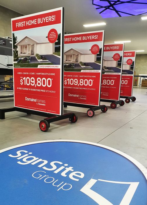 Domainehomes Promotional Signage