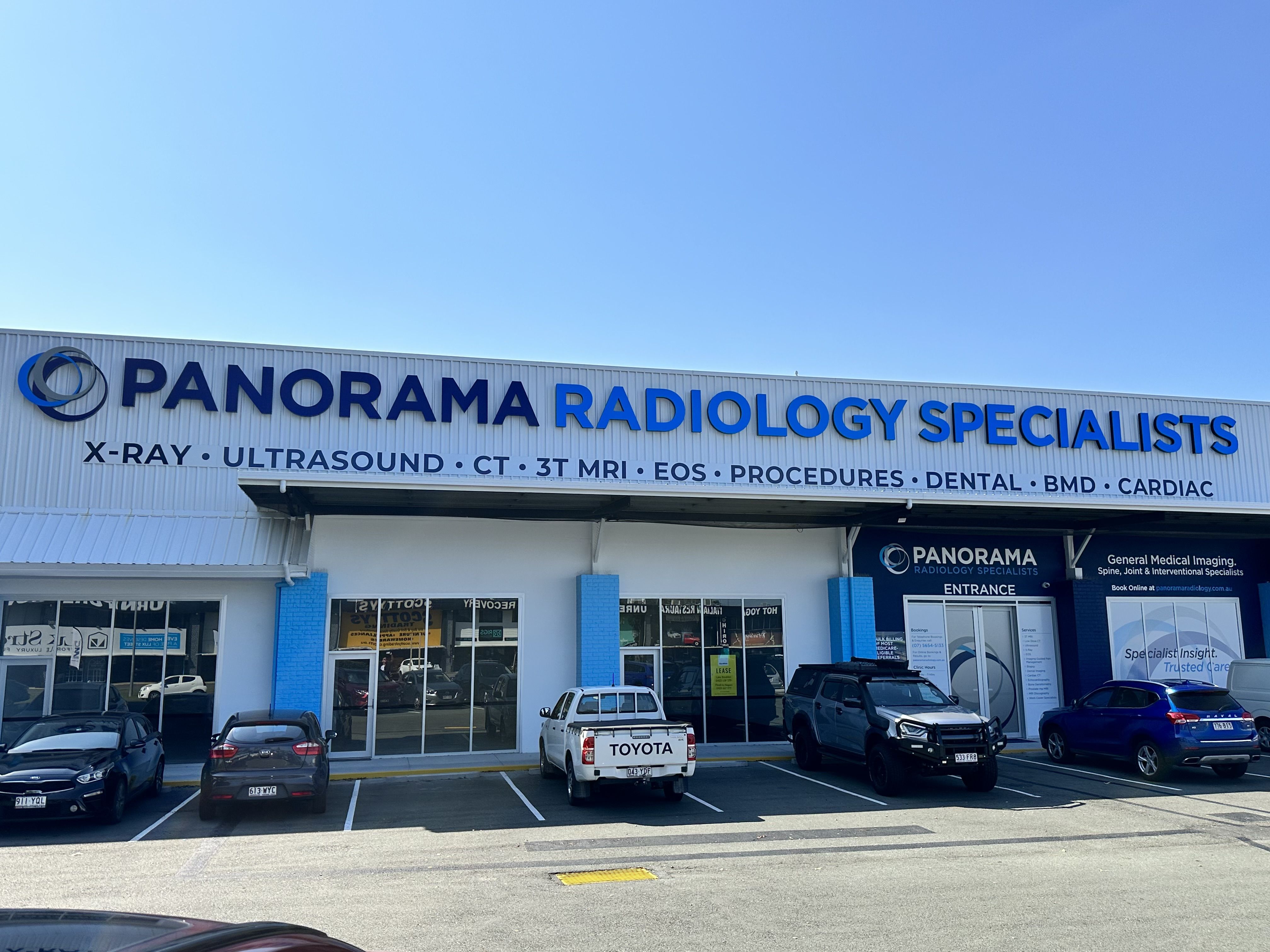 Panorama Radiology Specialists Building Signage