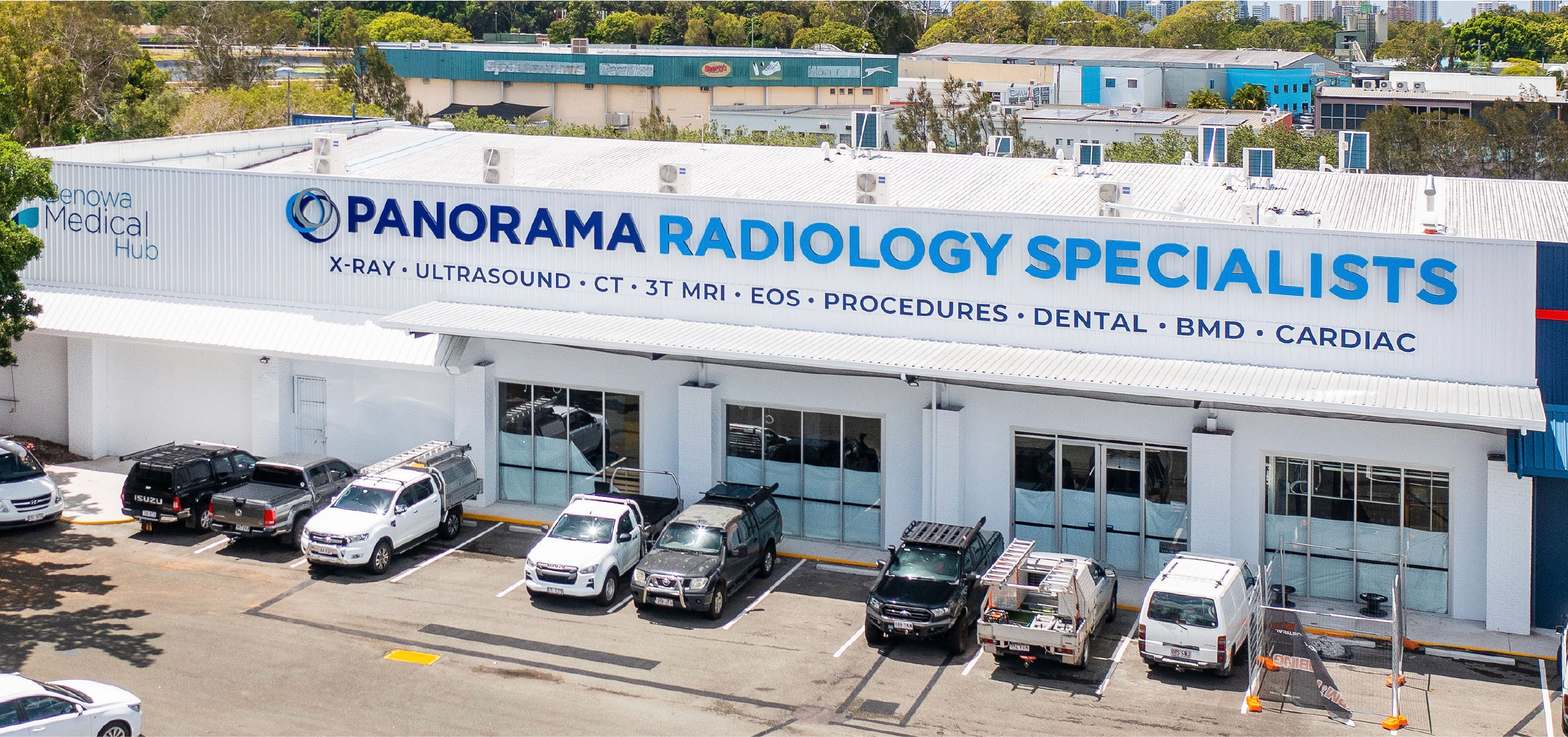 Panorama Radiology Specialists Entrance Signage