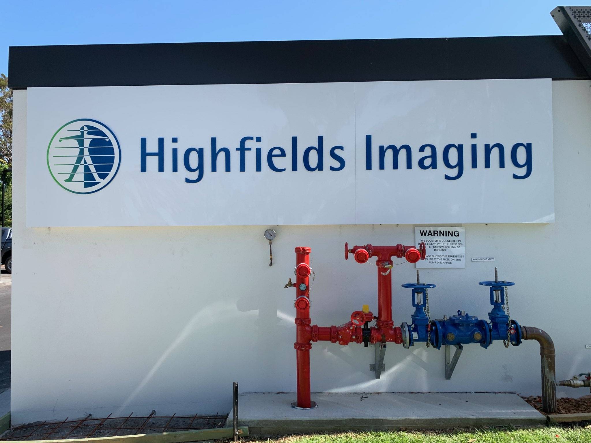 highfields imaging signage