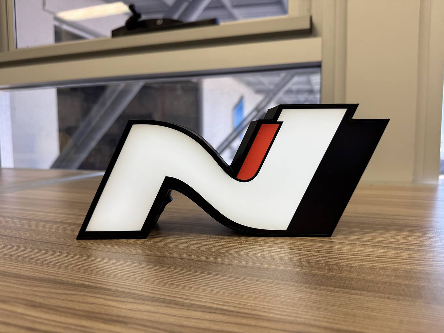 Hyundai N Desk Signs