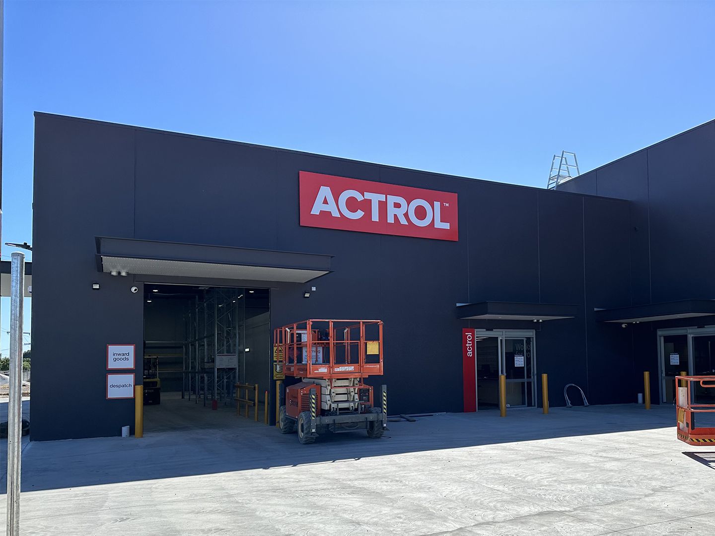 Actrol Building Sign