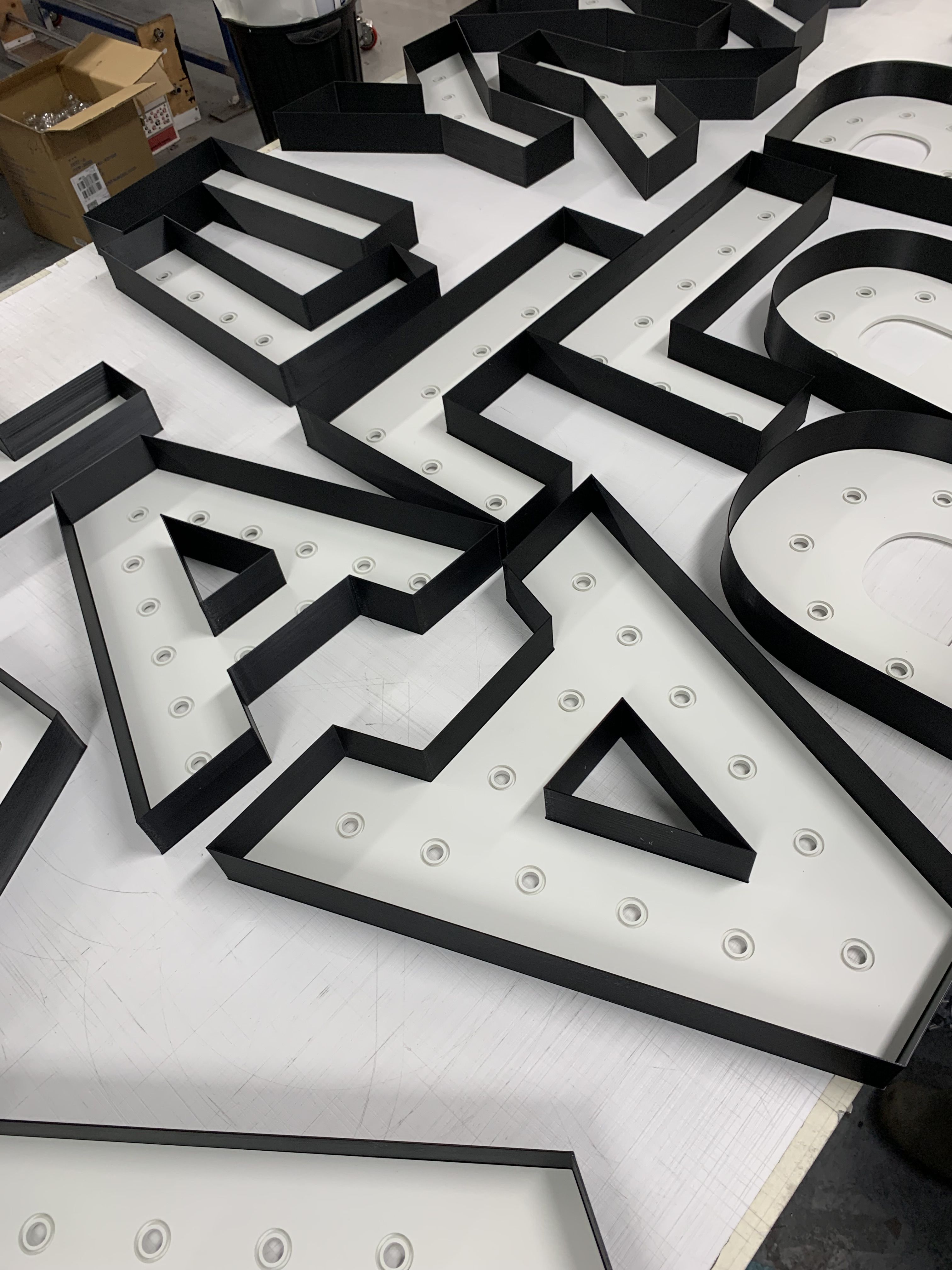 3D Printed Letters
