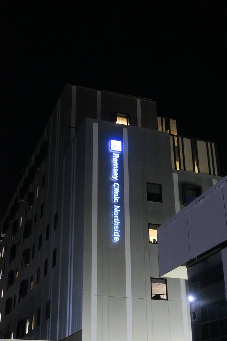 Ramsay Northside Building Signage