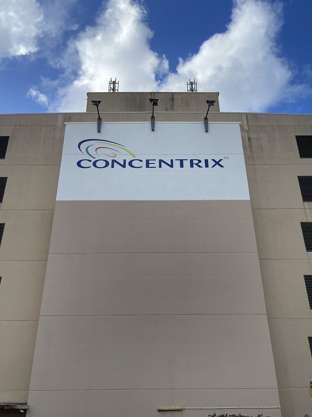 Concentrix Building Signage